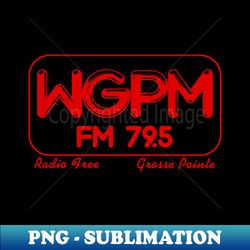 WGPM FM 795 Radio Free Grosse Pointe Blank Tee RedClean - PNG Sublimation Digital Download - Transform Your Sublimation Creations