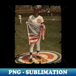 Rick Monday in Chicago Cubs - PNG Sublimation Digital Download - Fashionable and Fearless