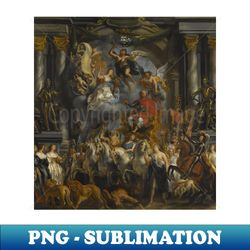 Triumph of Frederick Henry Prince of Orange by Jacob Jordaens - Creative Sublimation PNG Download - Capture Imagination with Every Detail