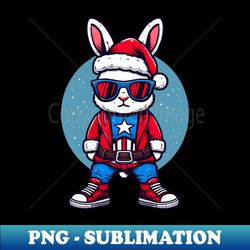 Bunny Xmas - Unique Sublimation PNG Download - Perfect for Personalization
