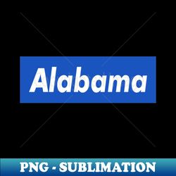A l a b a m a Box Logo - High-Quality PNG Sublimation Download - Perfect for Personalization