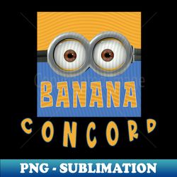 MINIONS USA CONCORD - Modern Sublimation PNG File - Unleash Your Inner Rebellion