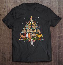 Bearded Dragon Christmas Tree V-Neck T-Shirt