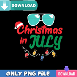 Christmas In July Glasses Png Best Files Design Download