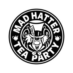 mad hatter svg, easy cut file for cricut, layered by colour