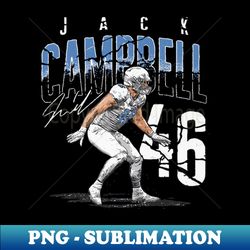 Jack Campbell Detroit Player Name - Instant Sublimation Digital Download - Spice Up Your Sublimation Projects