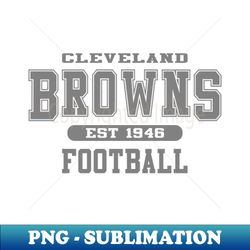 Cleveland Browns Football - Modern Sublimation PNG File - Perfect for Sublimation Mastery
