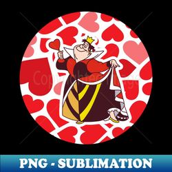Queen of Hearts - Exclusive PNG Sublimation Download - Stunning Sublimation Graphics