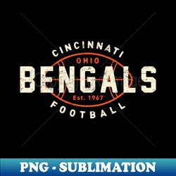 Cincinnati Bengals 2 by  Buck Tee Originals - PNG Transparent Sublimation Design - Defying the Norms