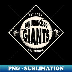 san francisco giants big ball by  buck tee originals - png transparent sublimation file - vibrant and eye-catching typography