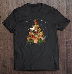 Chicken Christmas Tee T-Shirt