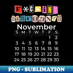 Fucking Calendar 2024 - Special Edition Sublimation PNG File - Perfect for Sublimation Mastery