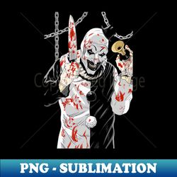 Art the Terrifier - High-Quality PNG Sublimation Download - Perfect for Creative Projects