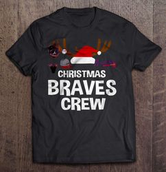 Christmas Braves Crew V-Neck T-Shirt