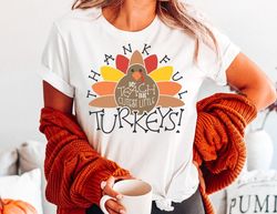 Thankful To Teach the Cutest Little Turkeys Shirt, Fall Teacher Tee, Thanksgiving Teacher Shirt, Teacher Shirt, Shirts