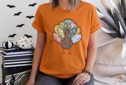 Thanksgiving Shirt,  Love Turkey Shirt, Thanksgiving Women Shirt, Thanksgiving Gift