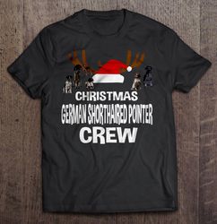 Christmas German Shorthaired Pointer Crew Shirt