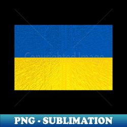 Extruded flag of Ukraine - Decorative Sublimation PNG File - Defying the Norms