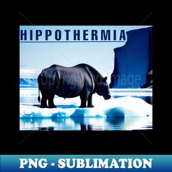 HIPPOTHERMIA - Decorative Sublimation PNG File - Revolutionize Your Designs