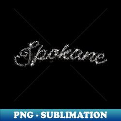 Spokane Light - Retro PNG Sublimation Digital Download - Unleash Your Inner Rebellion