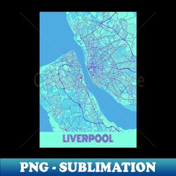 Liverpool - United Kingdom Galaxy City Map - Exclusive PNG Sublimation Download - Add a Festive Touch to Every Day