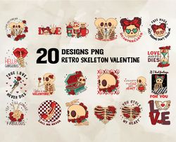 20 Designs Png Retro Skeleton Valentine, Halloween Svg, Cute Halloween, Halloween, Halloween Png 12