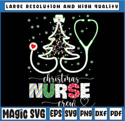 Christmas Nurse Crew pine tree Xmas Stethoscope RN LPN Scrub Png, Christmas Png,Nurse Crew Pine Tree Xmas Stethoscope Pn