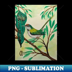 Common tailorbird of the tropical forest - Premium PNG Sublimation File - Perfect for Creative Projects