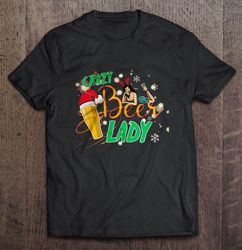 Crazy Beer Lady – Christmas Shirt