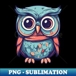 Cute owl - Instant PNG Sublimation Download - Revolutionize Your Designs