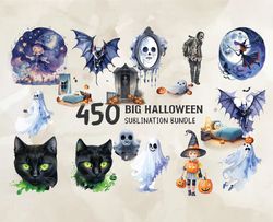 450 Big Halloween Bundle, Halloween Svg, Cute Halloween, Halloween, Halloween Png 144