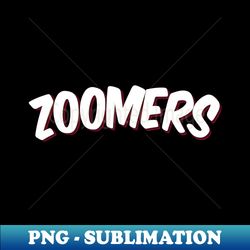 Zoomer Zoomers - Retro PNG Sublimation Digital Download - Bring Your Designs to Life