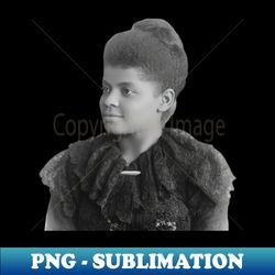 Ida B Wells Portrait - Circa 1893 - Premium PNG Sublimation File - Perfect for Sublimation Mastery