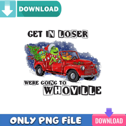 Grinchmas Red Car PNG Perfect Sublimation Design Download