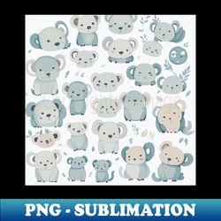 Cute koala pattern - Instant Sublimation Digital Download - Instantly Transform Your Sublimation Projects