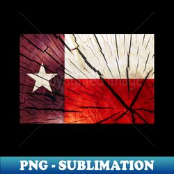 Flag of Texas - Tree Trunk Wood - Premium Sublimation Digital Download - Stunning Sublimation Graphics