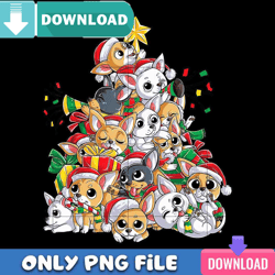 Chihuahua Christmas PNG Perfect Sublimation Design Download