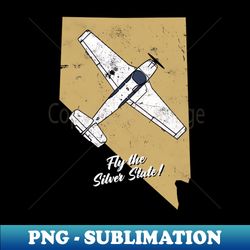 Nevada V-35 Bonanza Airplane Pilot Design - PNG Transparent Sublimation File - Perfect for Sublimation Art