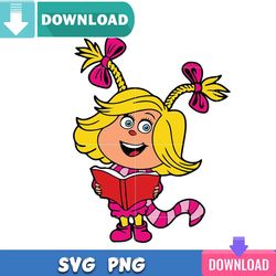 Cindy Lou Girl SVG Best Files for Cricut Svgtrending
