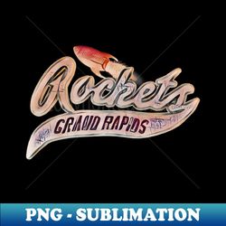 Grand Rapids Rockets Hockey - Instant Sublimation Digital Download - Unlock Vibrant Sublimation Designs