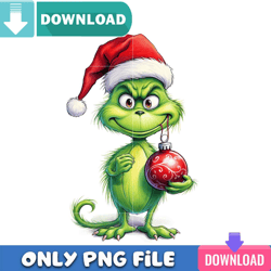 Grinch Green Christmas Baby Png Best Files Design Download