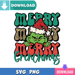 Grinch Merry Grinchmas SVG Best Files for Cricut Svgtrending