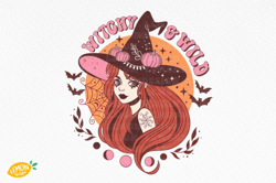 Halloween Witchy & Wild PNG  ,Halloween Png, Cute halloween, Cute Halloween Svg,Funny halloween 54