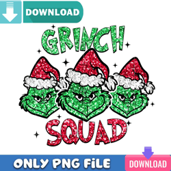 Grinch Squad Red Png Best Files Design Download