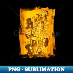 Golden Attitude - Elegant Sublimation PNG Download - Stunning Sublimation Graphics