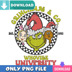 Grinchmas And Co 1957 Retro Png Best Files Design Download