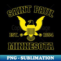 Saint Paul Minnesota Saint Paul MN - Vintage Sublimation PNG Download - Unleash Your Creativity