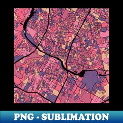 Austin Map Pattern in Purple  Pink - Aesthetic Sublimation Digital File - Enhance Your Apparel with Stunning Detail