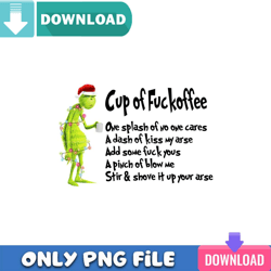 Cup Of Fuckoffee PNG Perfect Sublimation Design Download