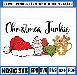 Christmas Junkie Png, Christmas Sublimation Designs, Christmas png,Coffee Sublimation Png, Christmas Drink Design